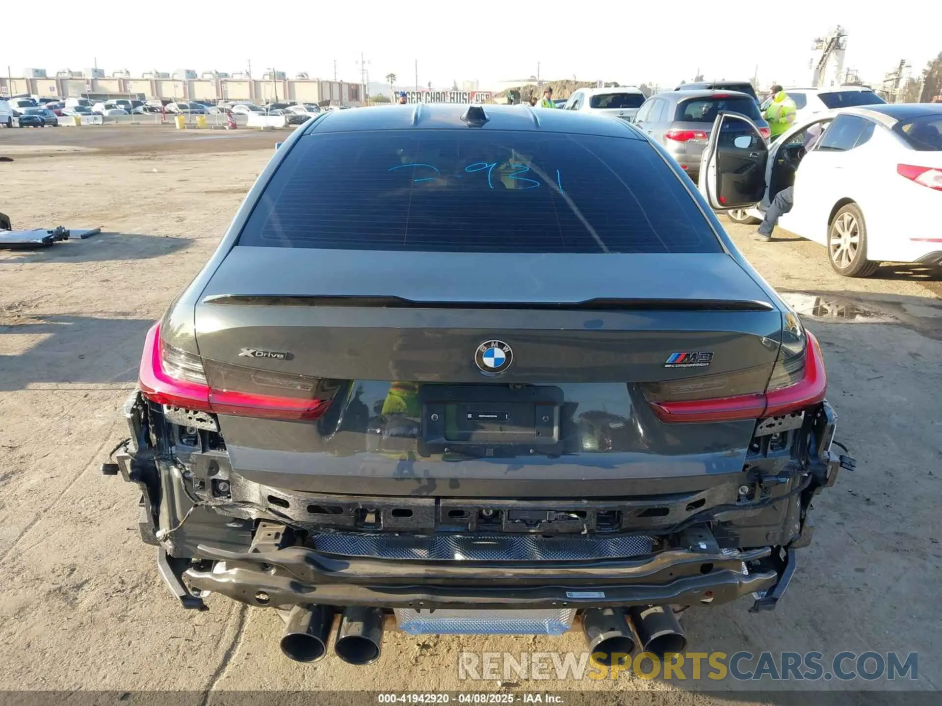 17 Фотография поврежденного автомобиля WBS33HJ04SFU25148 BMW M3 2025