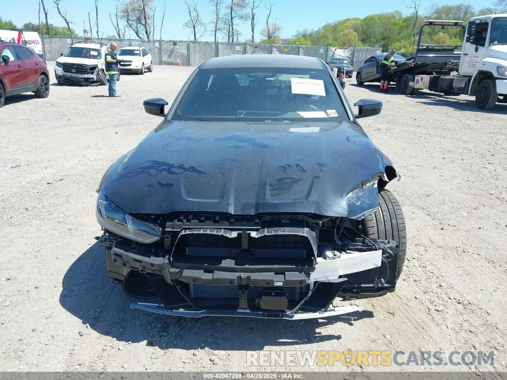 13 Photograph of a damaged car WBS33HJ05SFU14546 BMW M3 2025