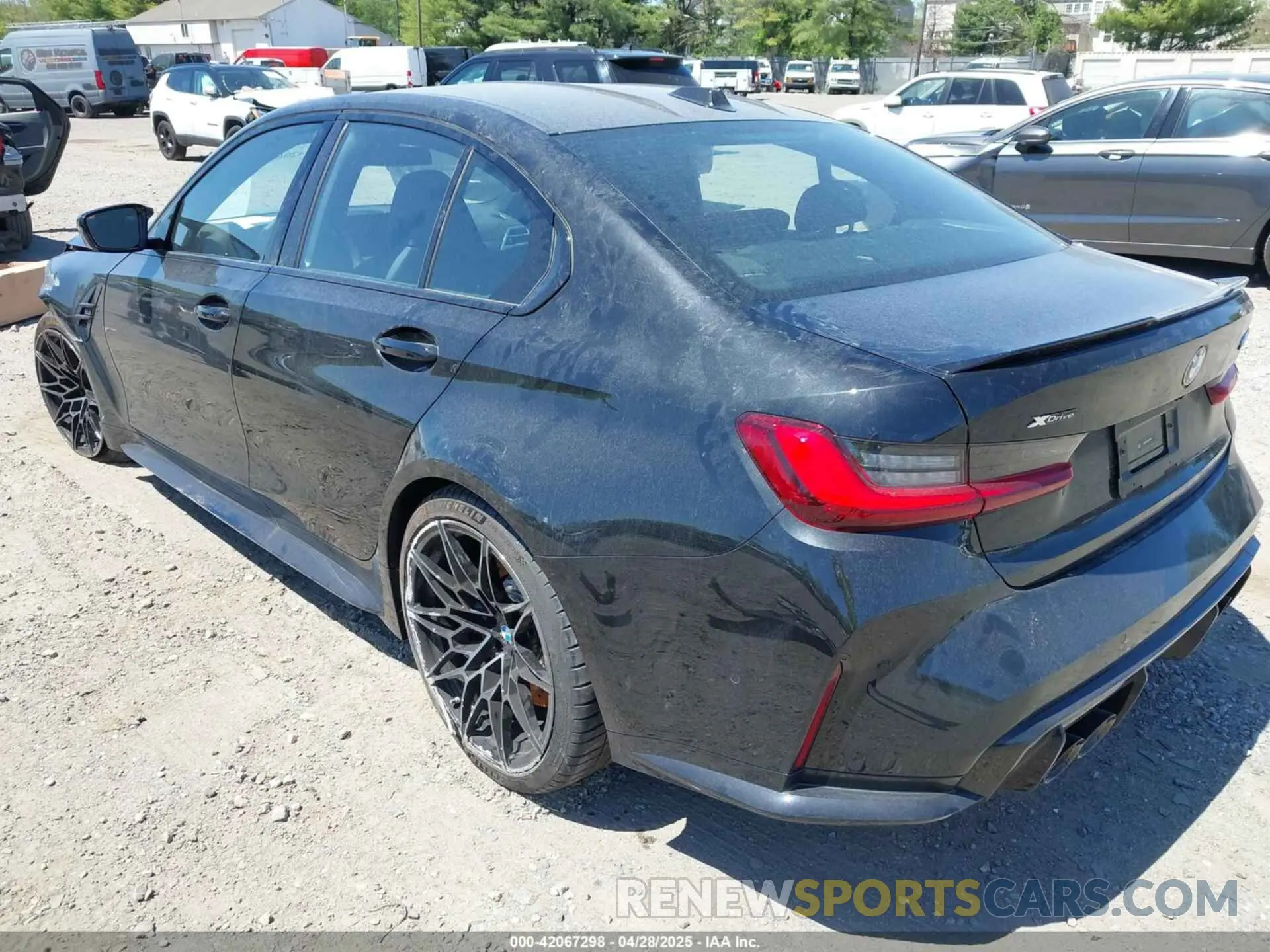 3 Photograph of a damaged car WBS33HJ05SFU14546 BMW M3 2025