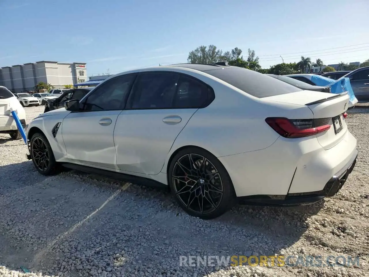 2 Photograph of a damaged car WBS63AY09RFS41618 BMW M3 CS 2024