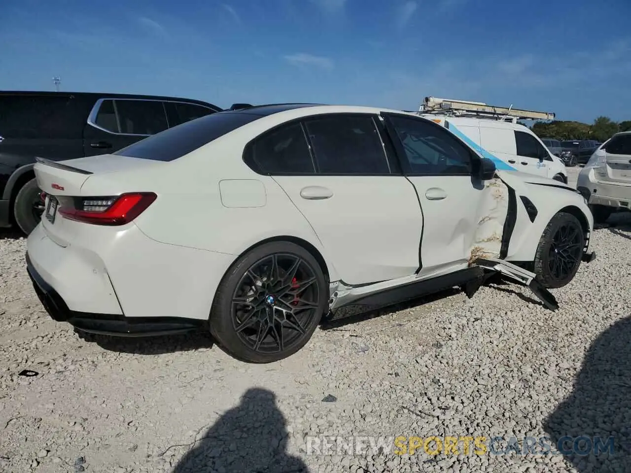 3 Photograph of a damaged car WBS63AY09RFS41618 BMW M3 CS 2024