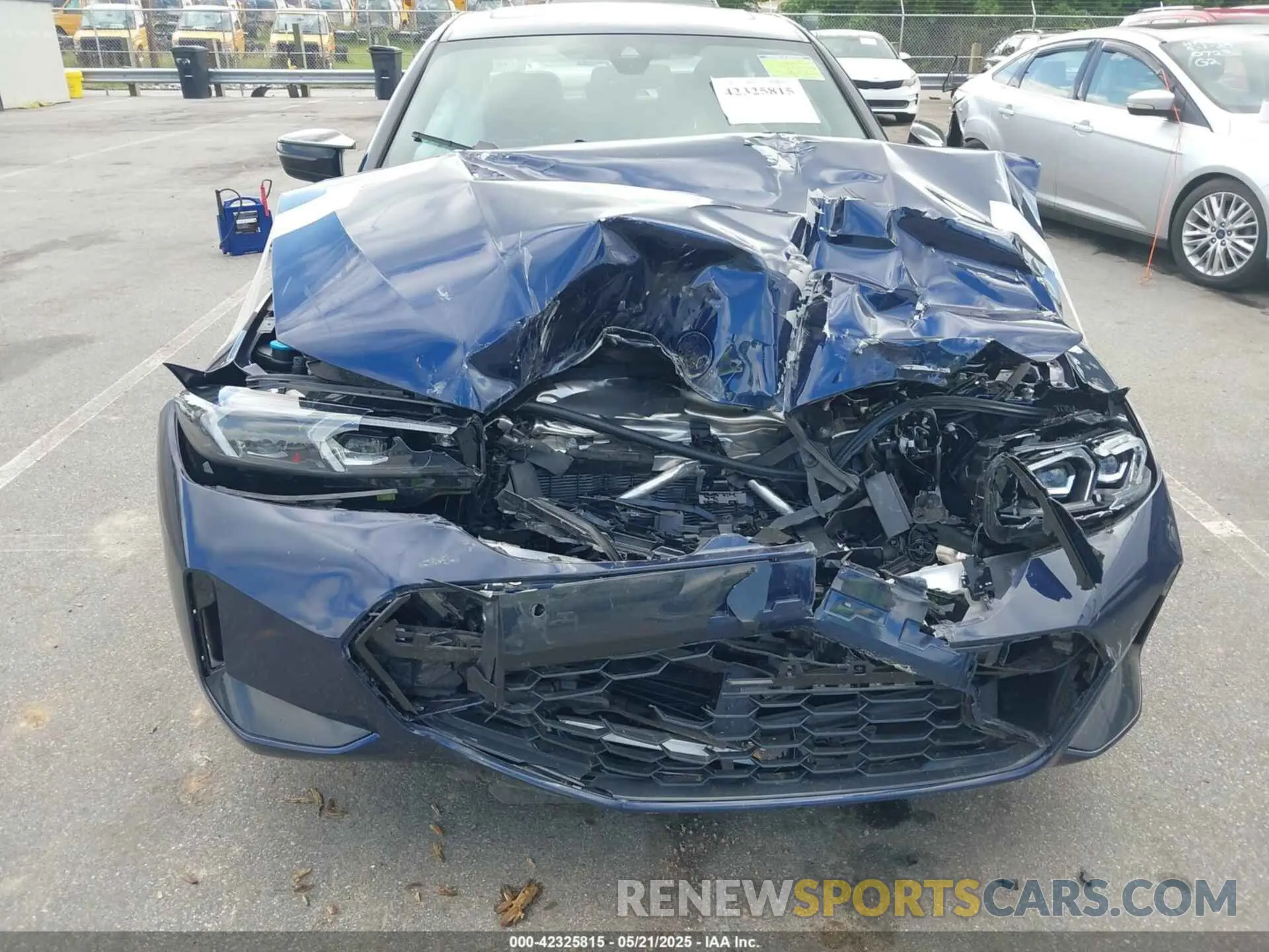 6 Фотография поврежденного автомобиля 3MW49FF04R8E25559 BMW M340I 2024