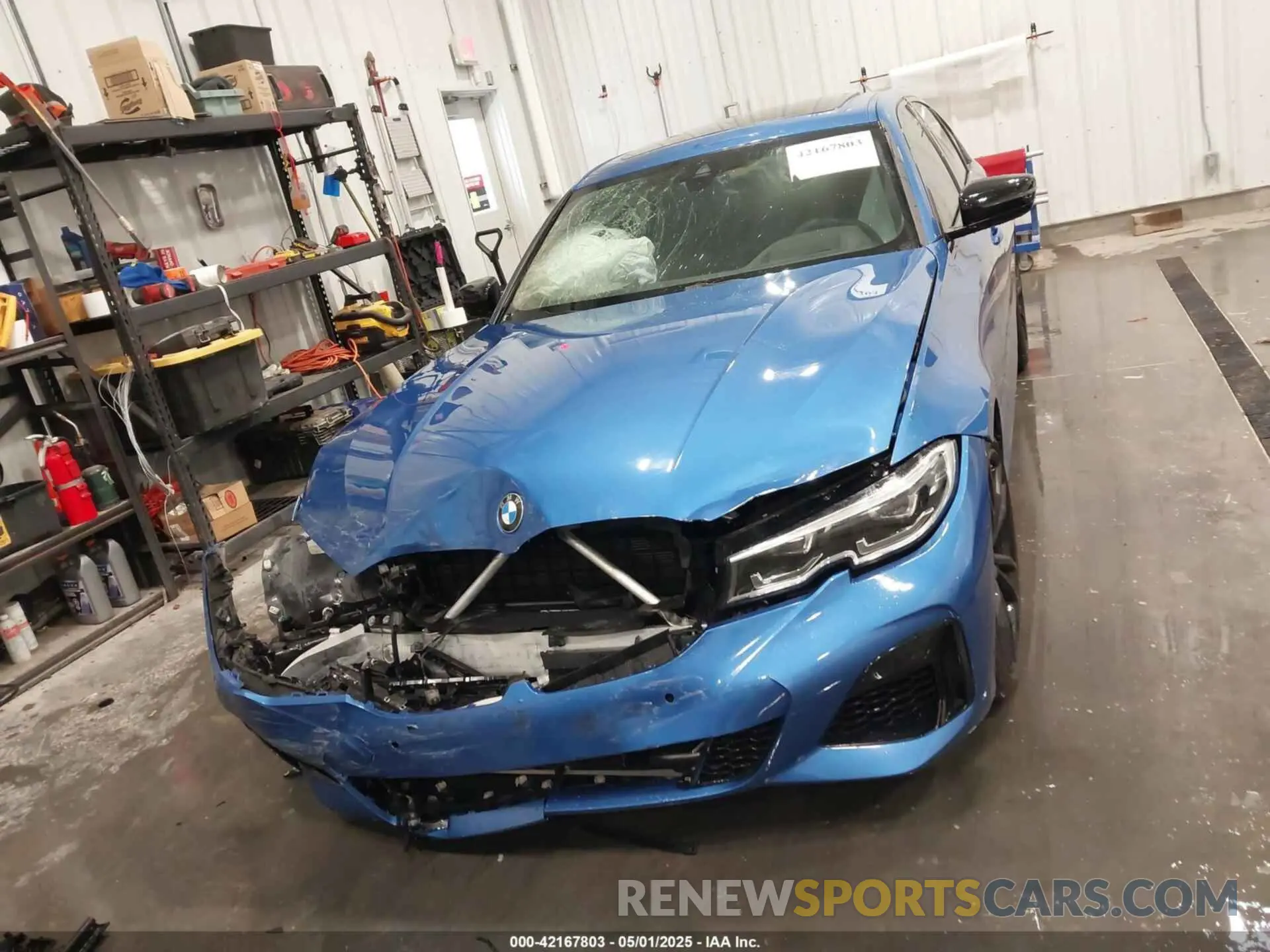 13 Photograph of a damaged car WBA5U9C04MFL31545 BMW M340XI 2021