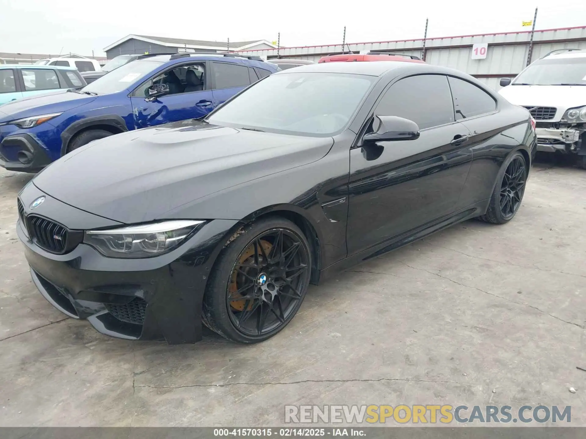 2 Фотография поврежденного автомобиля WBS4Y9C53KAH82910 BMW M4 2019