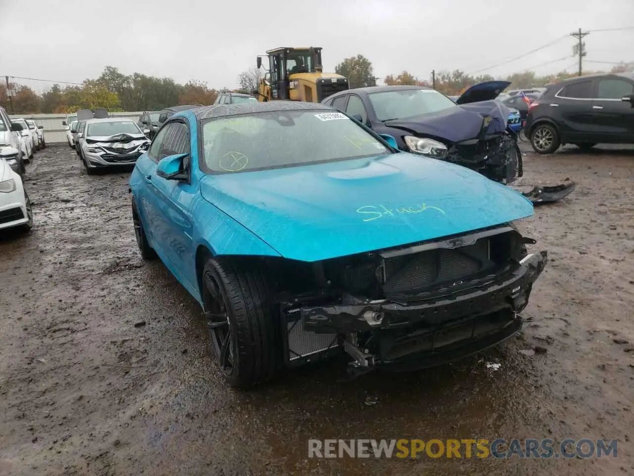 1 Photograph of a damaged car WBS4Y9C57KAG67131 BMW M4 2019