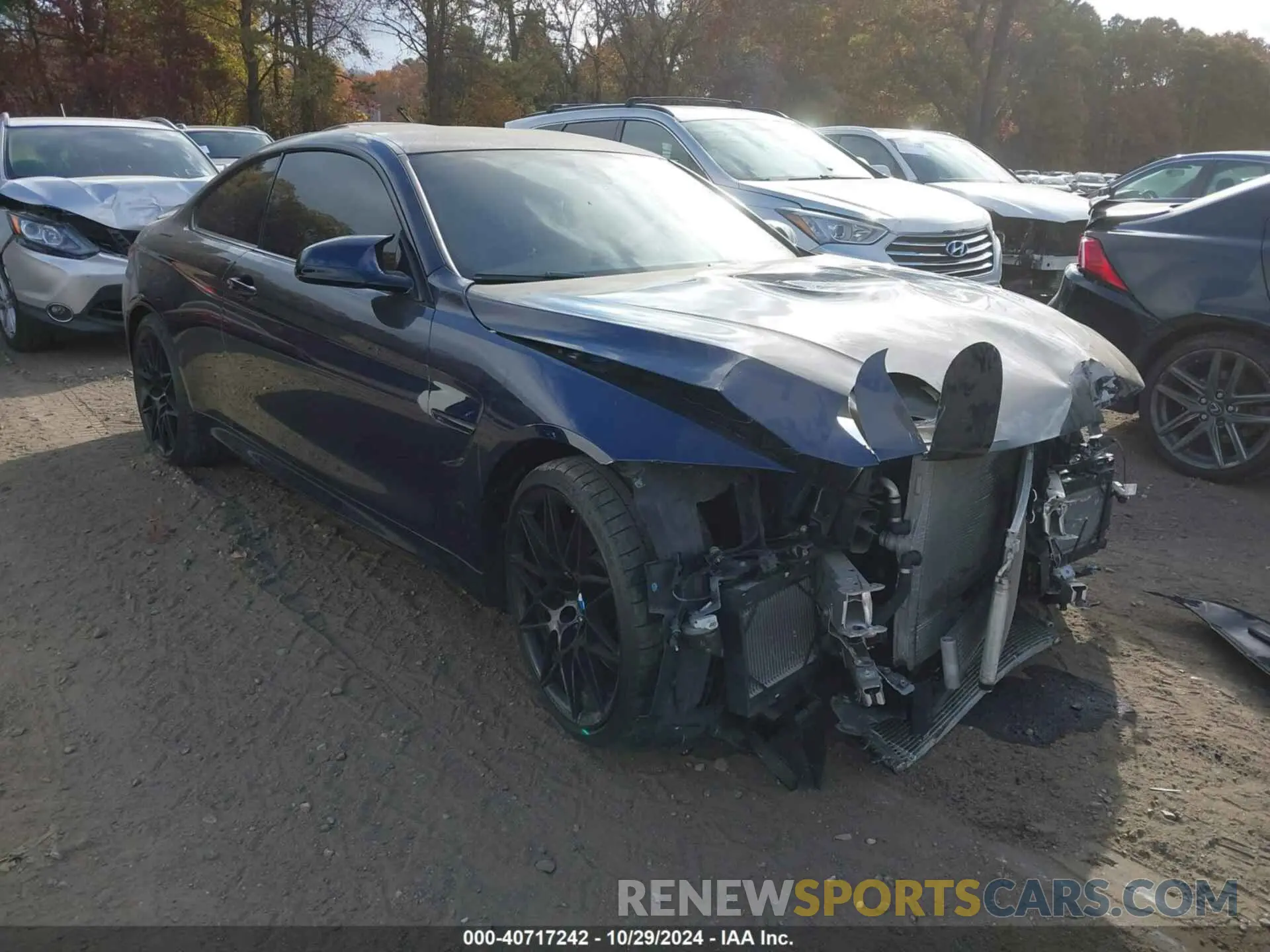 1 Photograph of a damaged car WBS4Y9C57KAG67372 BMW M4 2019