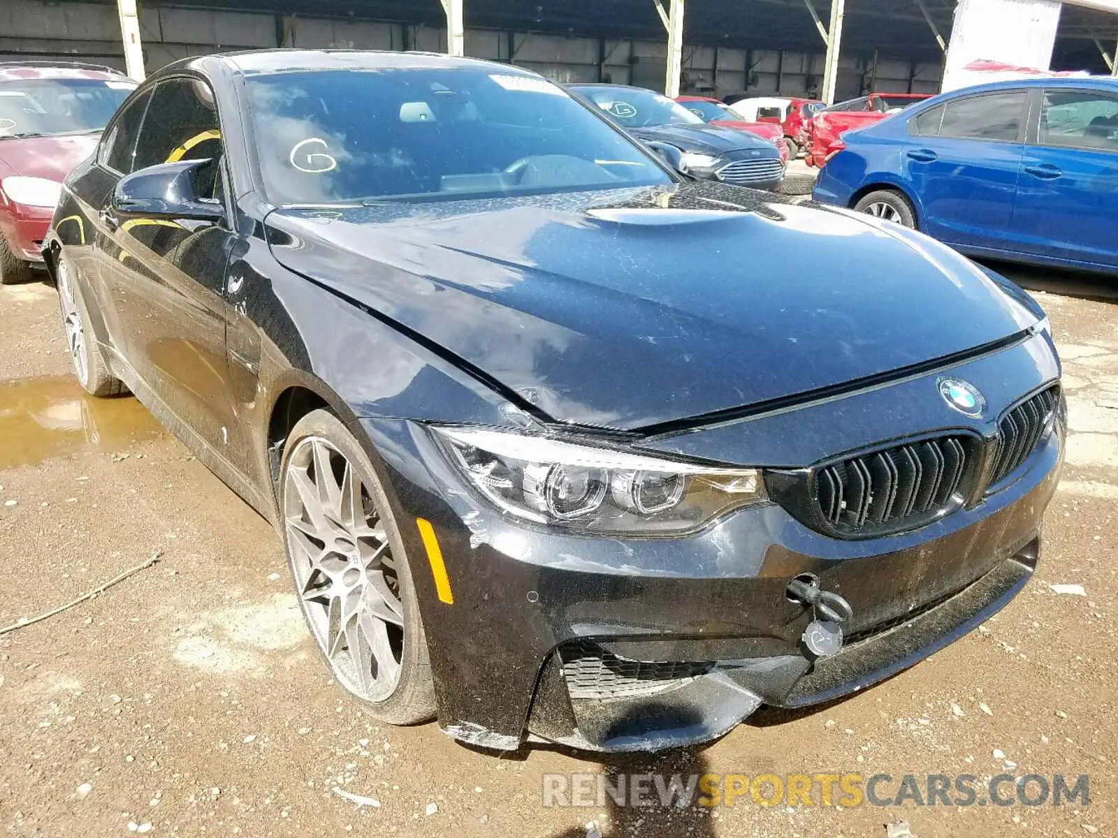 1 Photograph of a damaged car WBS4Y9C57KAG67629 BMW M4 2019