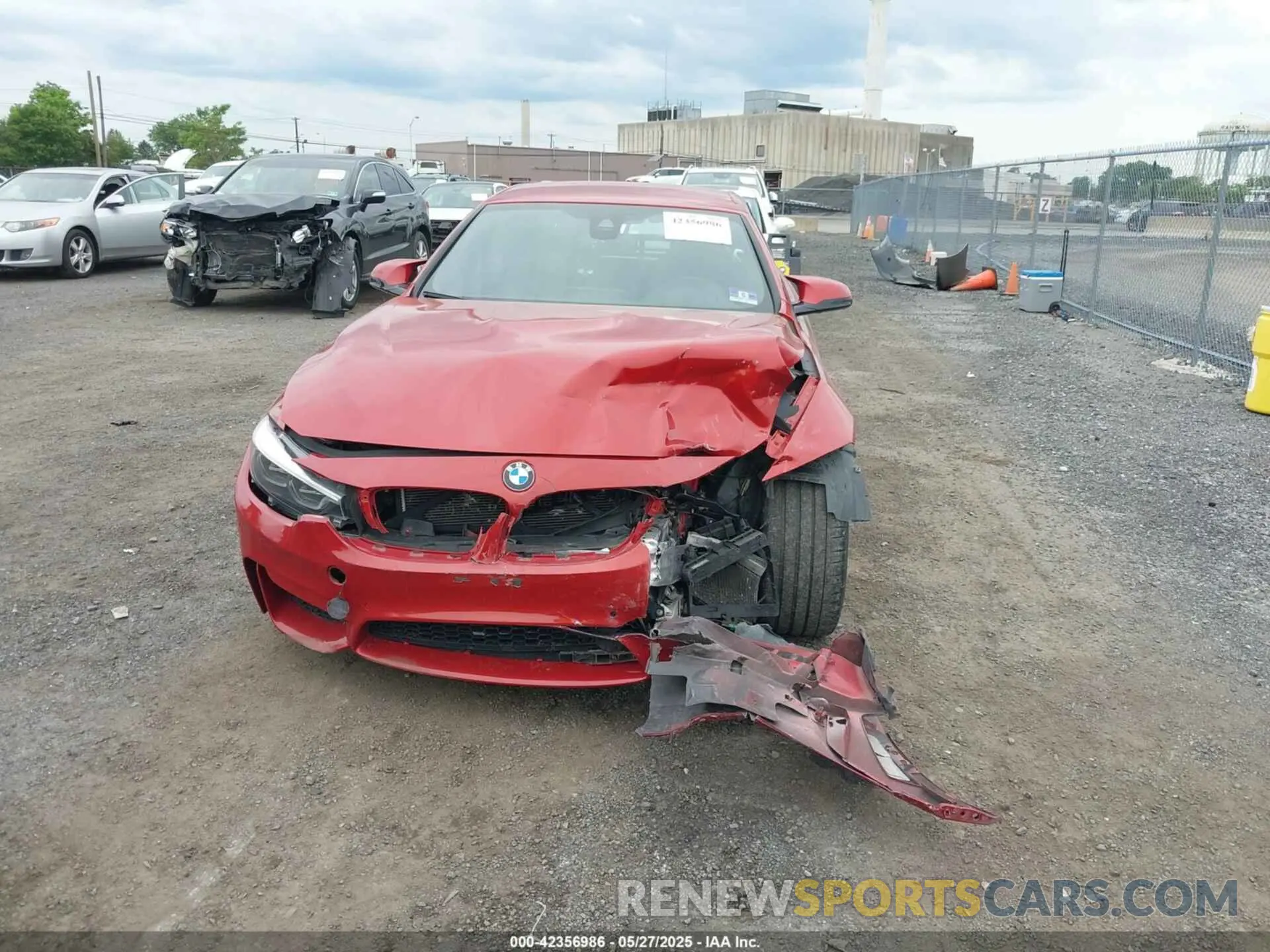 6 Photograph of a damaged car WBS4Z9C55KEJ63745 BMW M4 2019