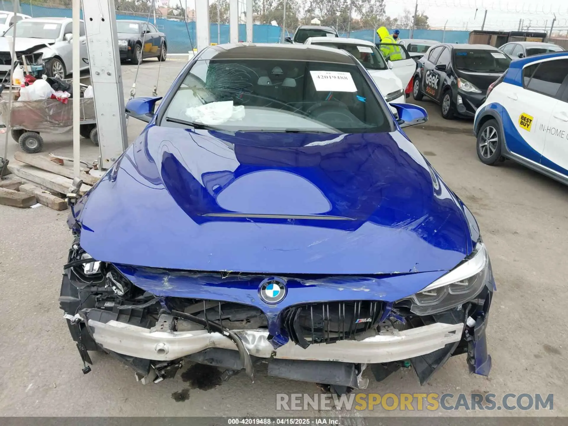 13 Фотография поврежденного автомобиля WBS3S7C02LAH85093 BMW M4 2020