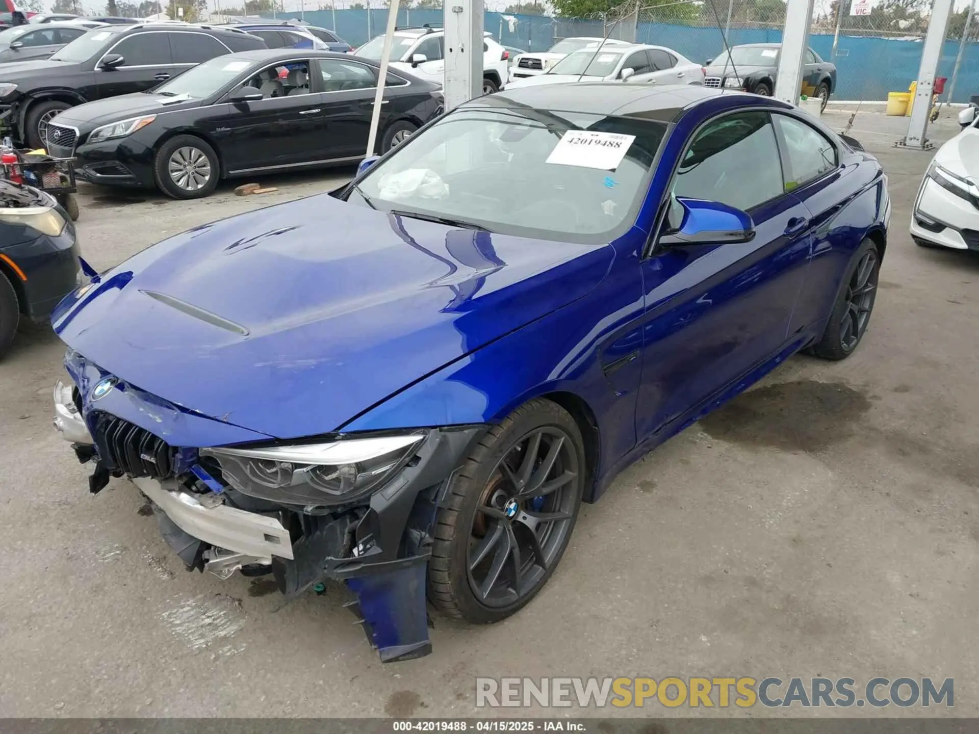 2 Фотография поврежденного автомобиля WBS3S7C02LAH85093 BMW M4 2020