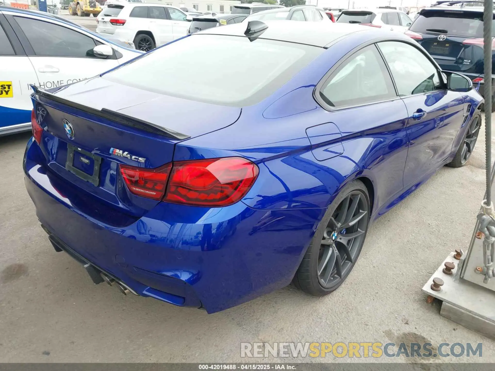 4 Фотография поврежденного автомобиля WBS3S7C02LAH85093 BMW M4 2020