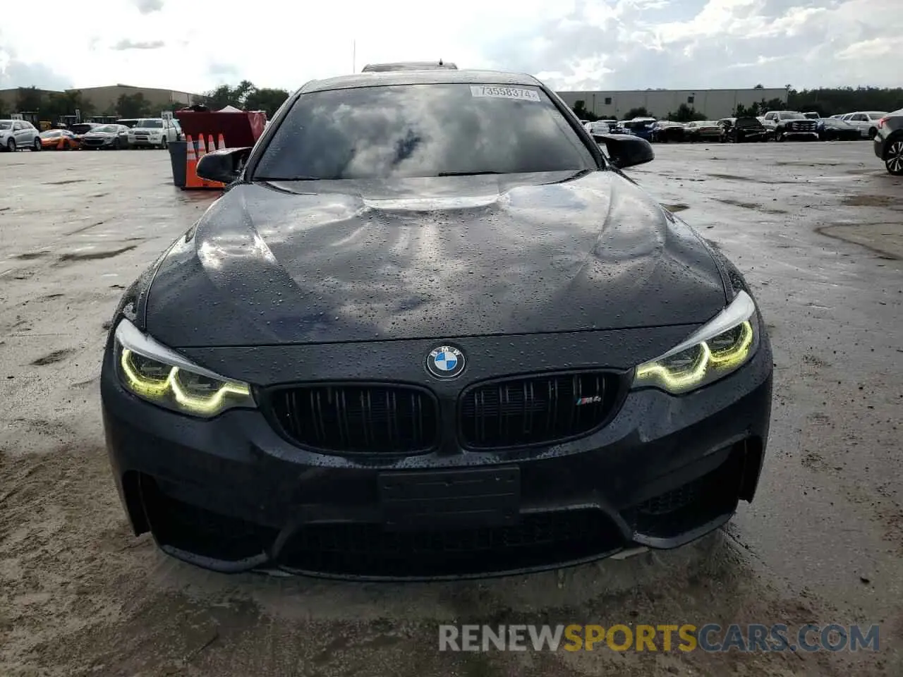 5 Photograph of a damaged car WBS4Y9C02LAH83147 BMW M4 2020