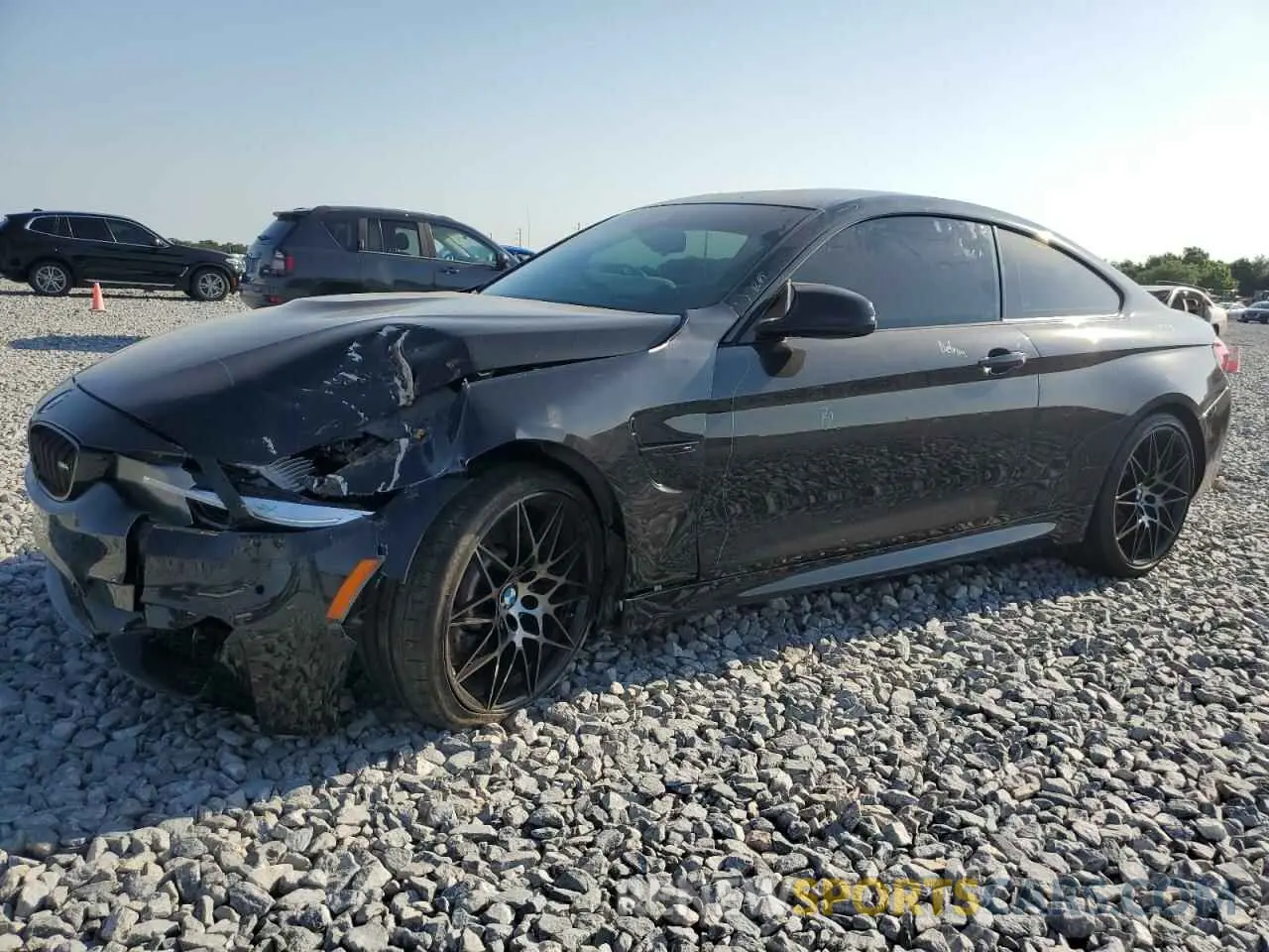 1 Фотография поврежденного автомобиля WBS4Y9C04LFH80897 BMW M4 2020