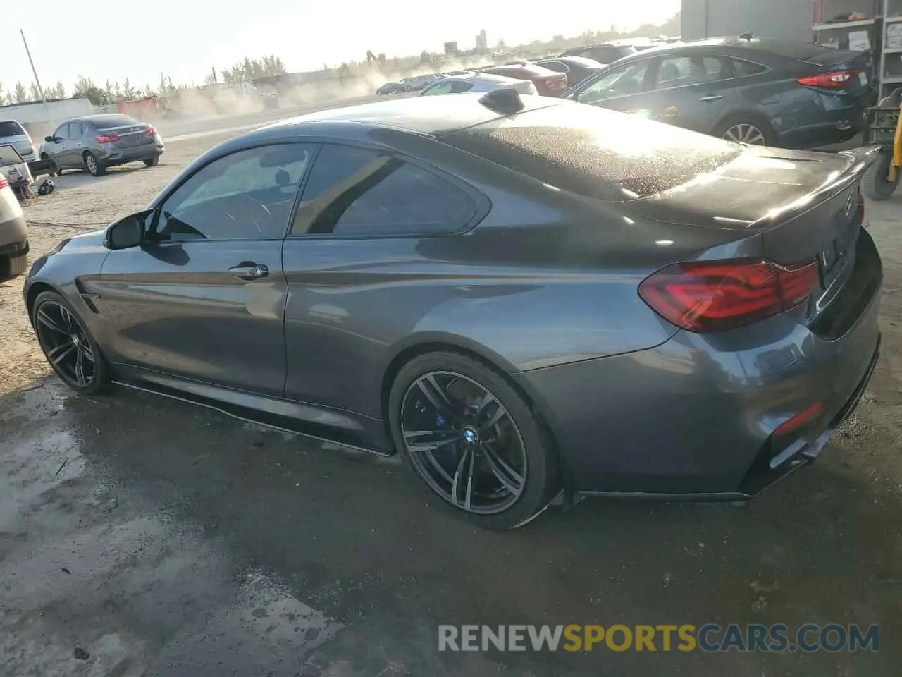 2 Photograph of a damaged car WBS4Y9C06LAH82955 BMW M4 2020