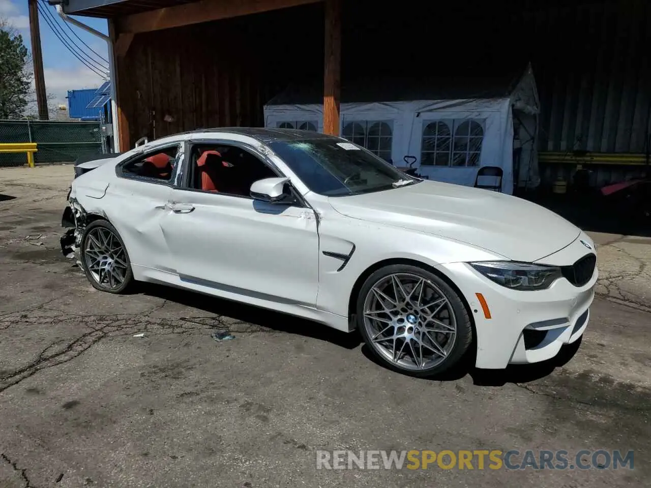 4 Photograph of a damaged car WBS4Y9C0XLAH83140 BMW M4 2020
