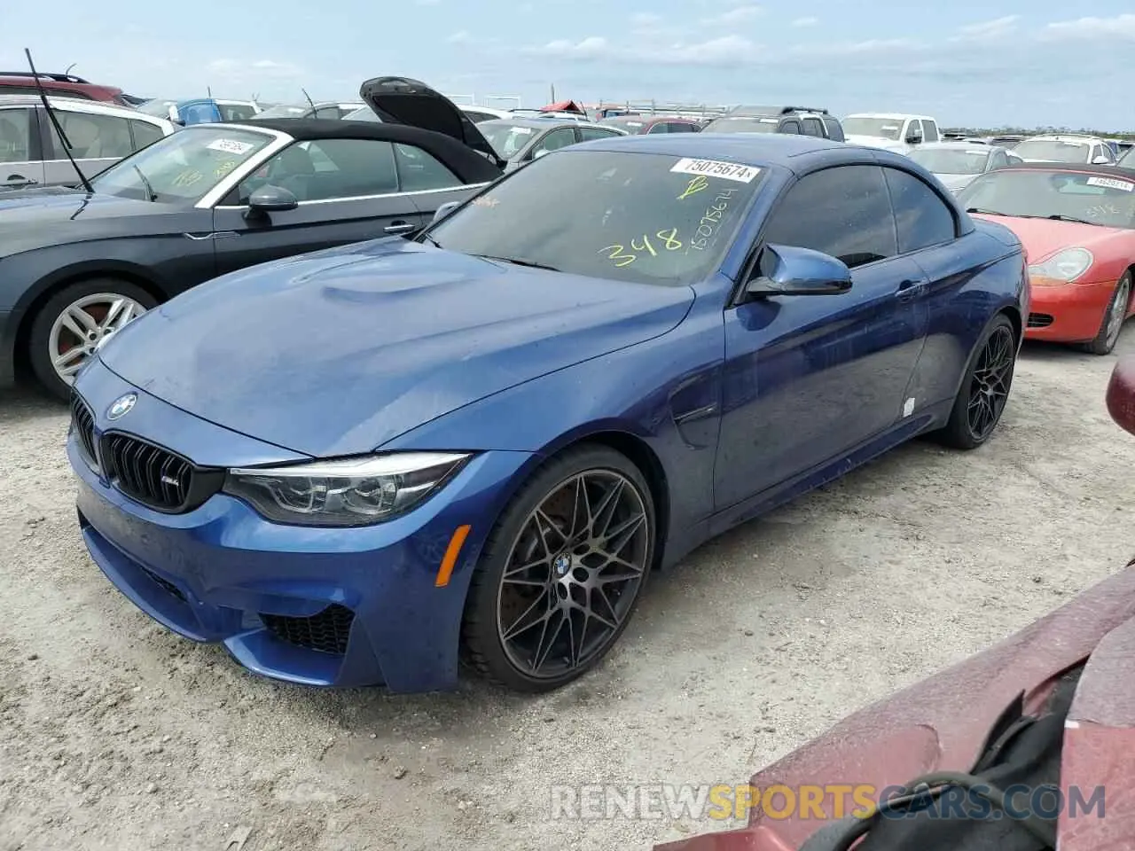 1 Photograph of a damaged car WBS4Z9C0XL5N76184 BMW M4 2020
