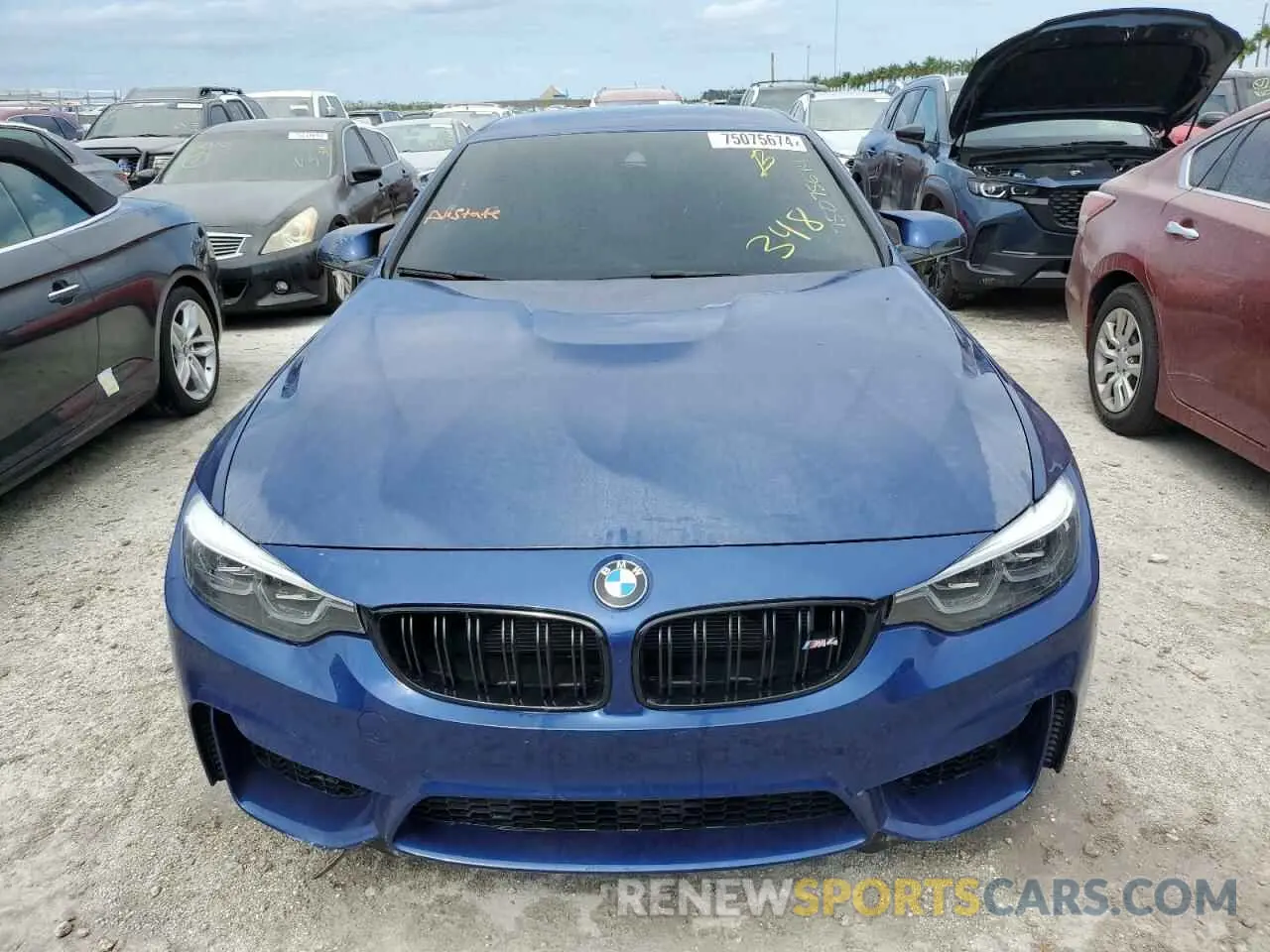 5 Photograph of a damaged car WBS4Z9C0XL5N76184 BMW M4 2020