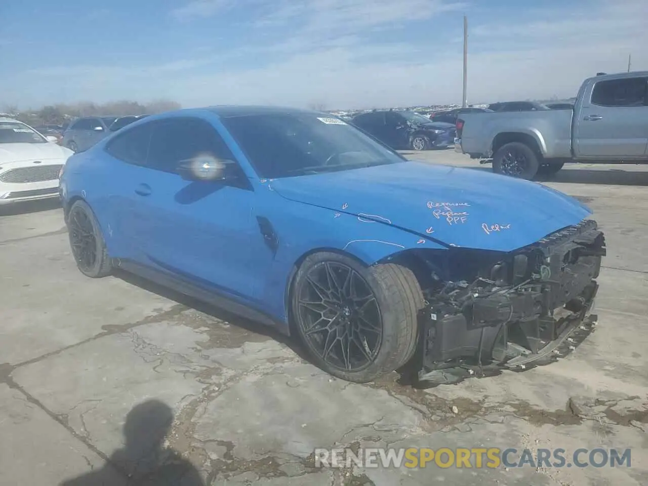 4 Photograph of a damaged car WBS33AZ00MCH06222 BMW M4 2021