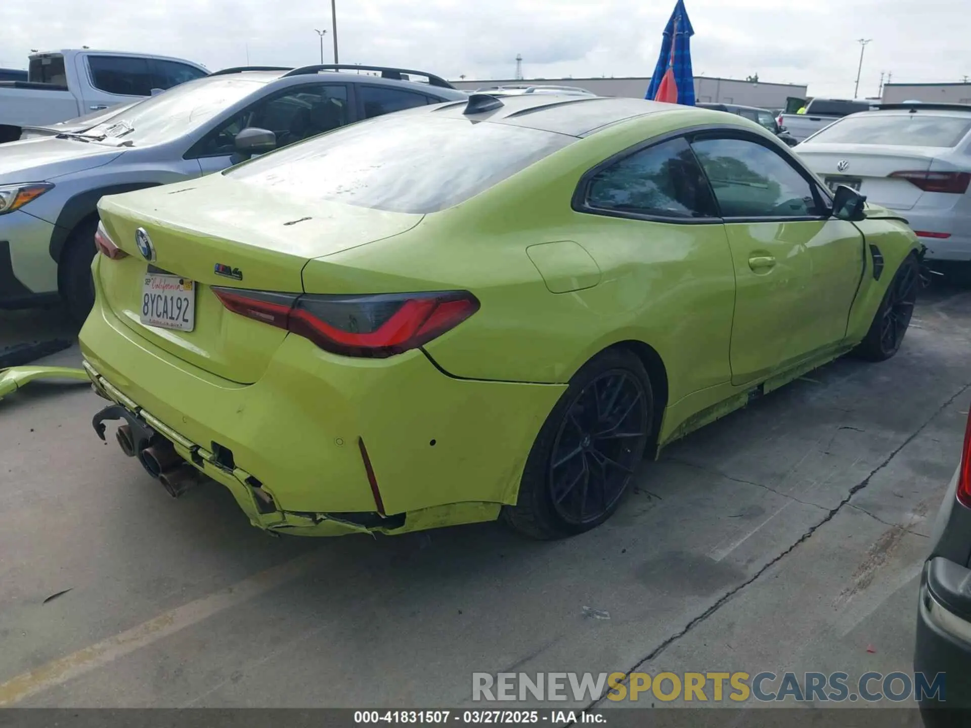 4 Photograph of a damaged car WBS33AZ00MCH53976 BMW M4 2021