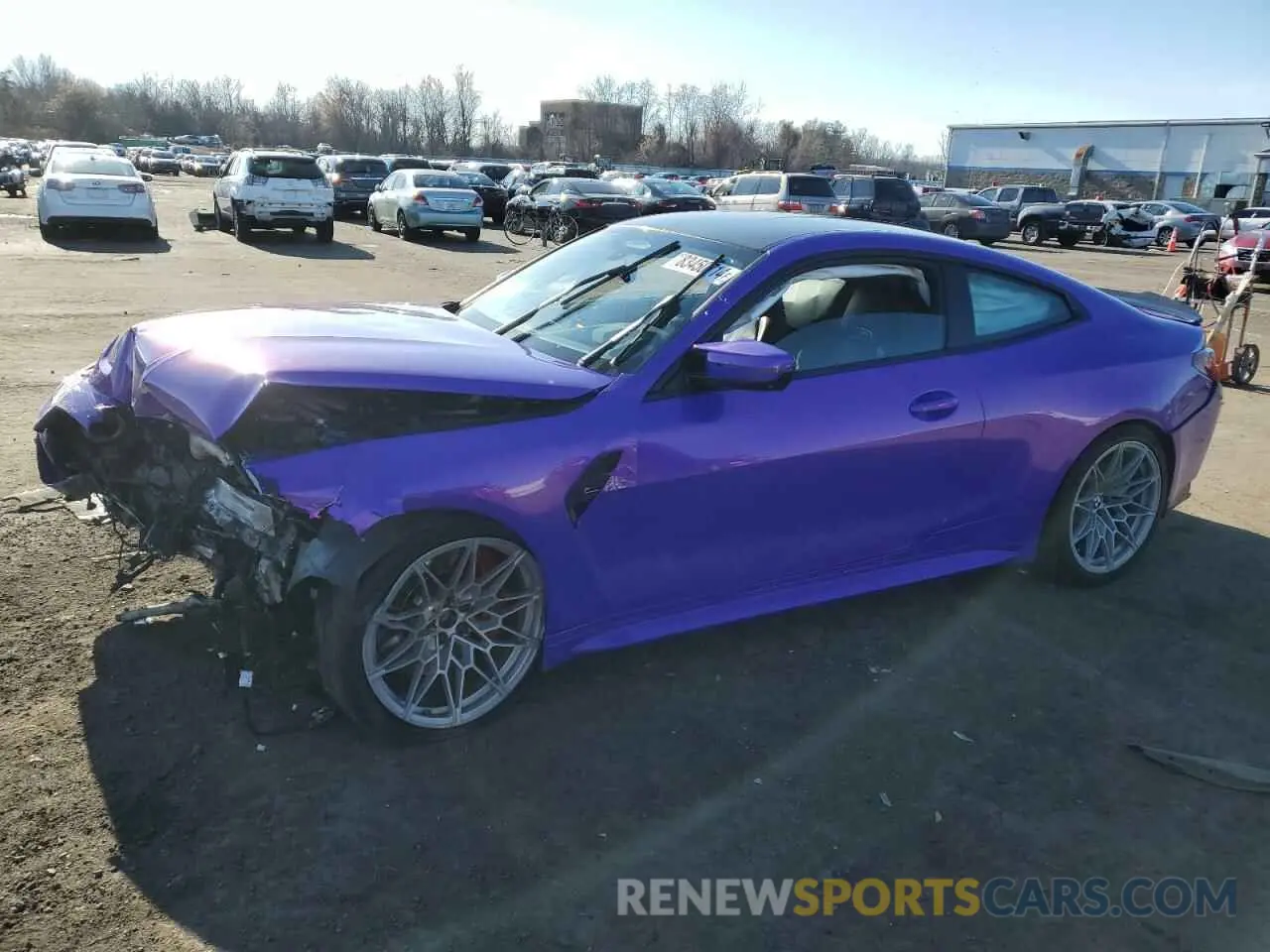 1 Фотография поврежденного автомобиля WBS33AZ01MCG10826 BMW M4 2021