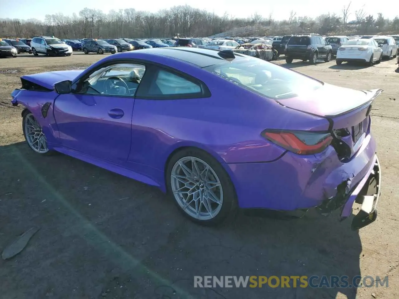 2 Фотография поврежденного автомобиля WBS33AZ01MCG10826 BMW M4 2021