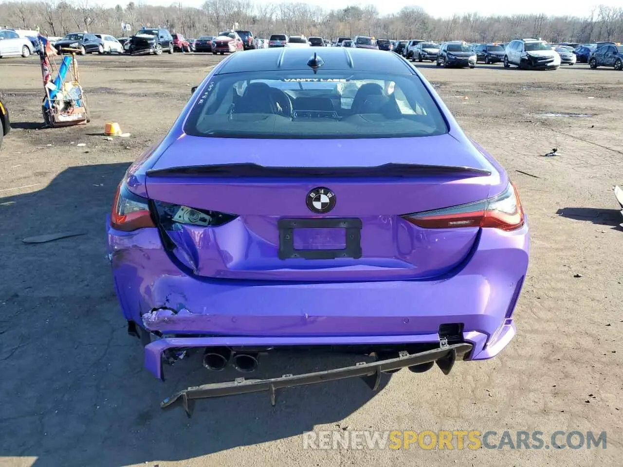 6 Фотография поврежденного автомобиля WBS33AZ01MCG10826 BMW M4 2021