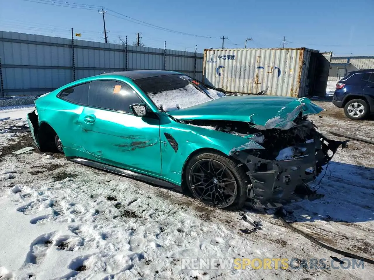 4 Photograph of a damaged car WBS33AZ03MCH13035 BMW M4 2021