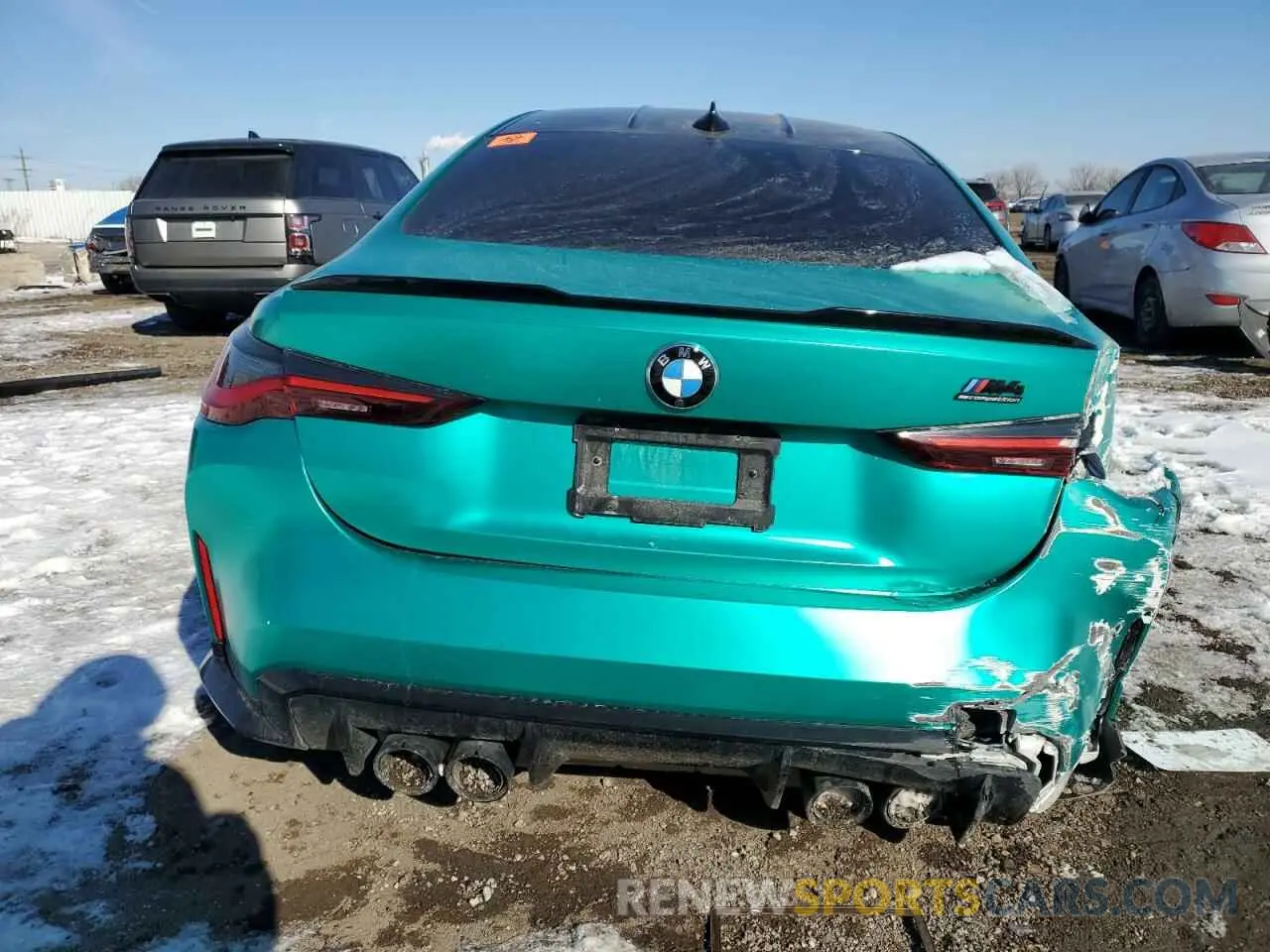 6 Photograph of a damaged car WBS33AZ03MCH13035 BMW M4 2021