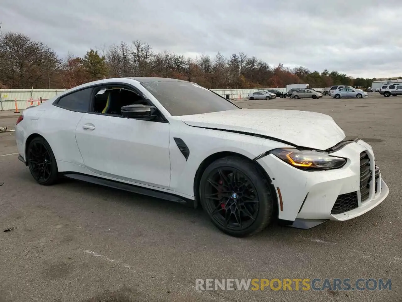 4 Фотография поврежденного автомобиля WBS33AZ0XMCG66070 BMW M4 2021
