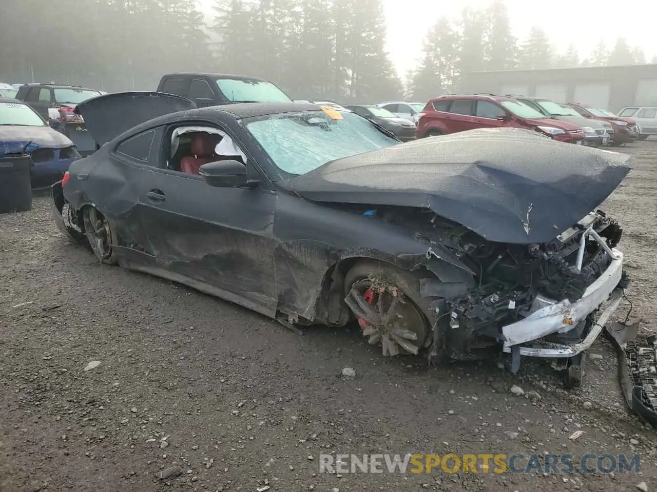 4 Фотография поврежденного автомобиля WBA13AR04NCK13234 BMW M4 2022