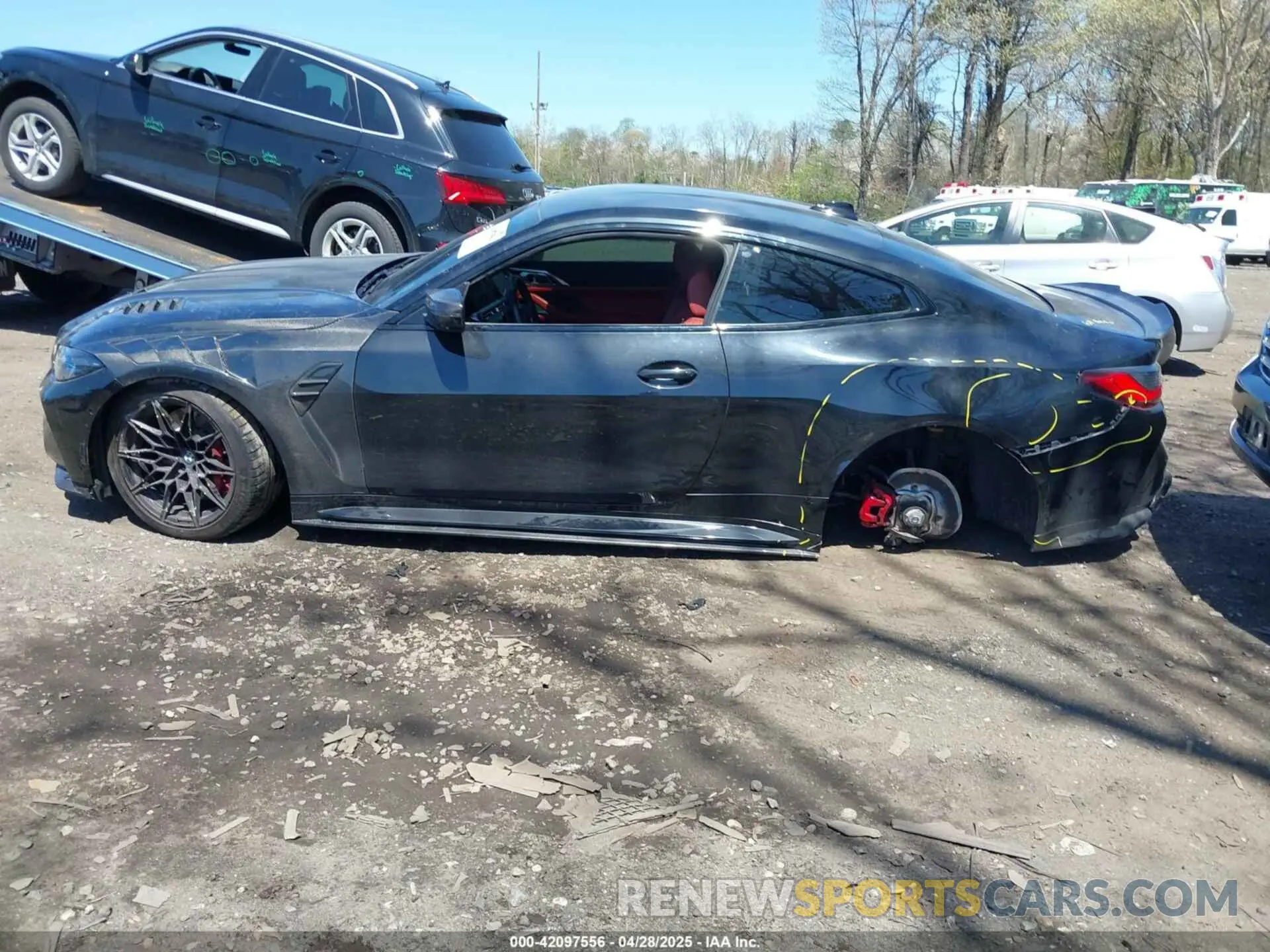 14 Photograph of a damaged car WBS43AZ00NCJ14080 BMW M4 2022