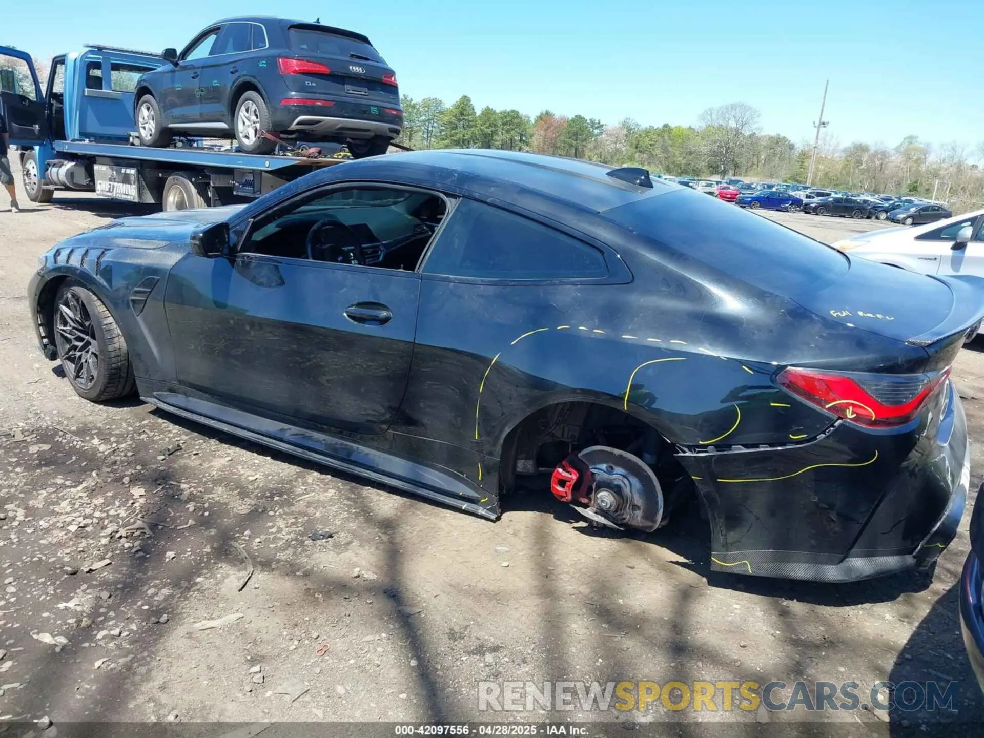 6 Photograph of a damaged car WBS43AZ00NCJ14080 BMW M4 2022
