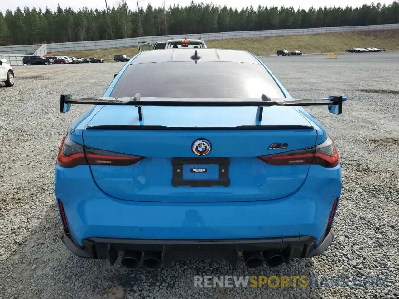 6 Photograph of a damaged car WBS43AZ01NCK81354 BMW M4 2022