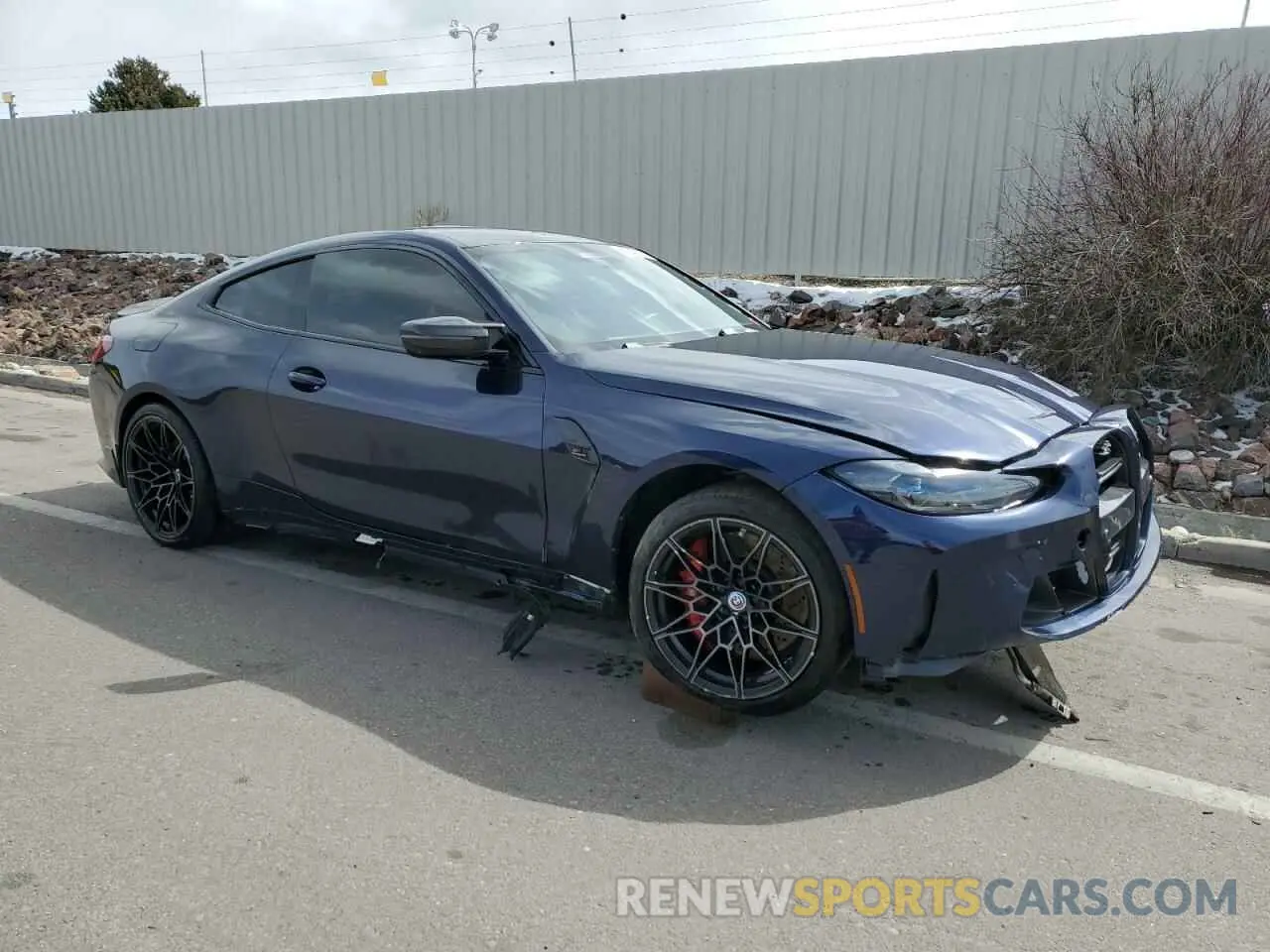 4 Фотография поврежденного автомобиля WBS43AZ01NCK91432 BMW M4 2022