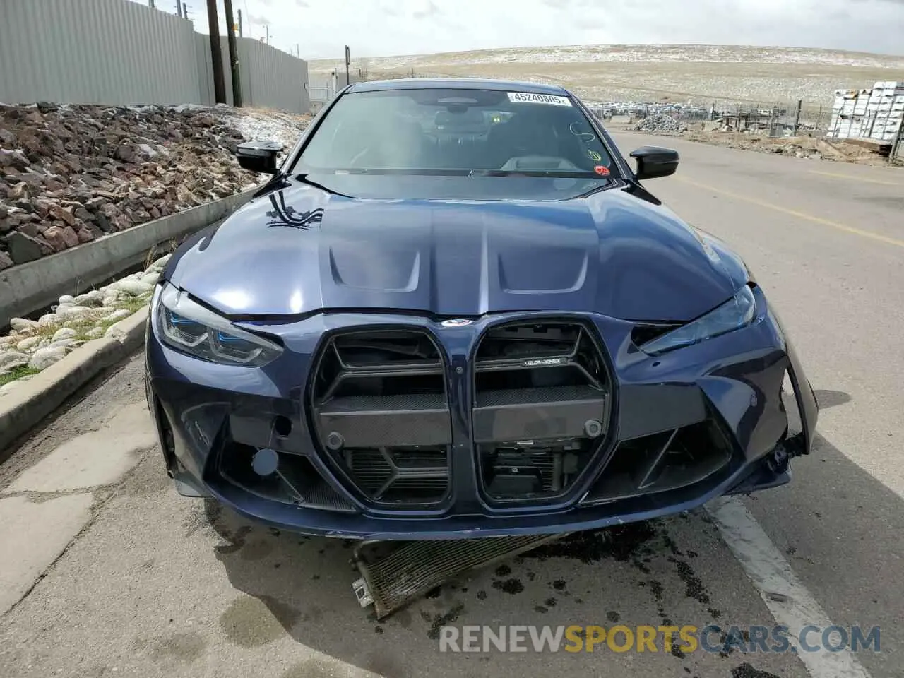 5 Фотография поврежденного автомобиля WBS43AZ01NCK91432 BMW M4 2022