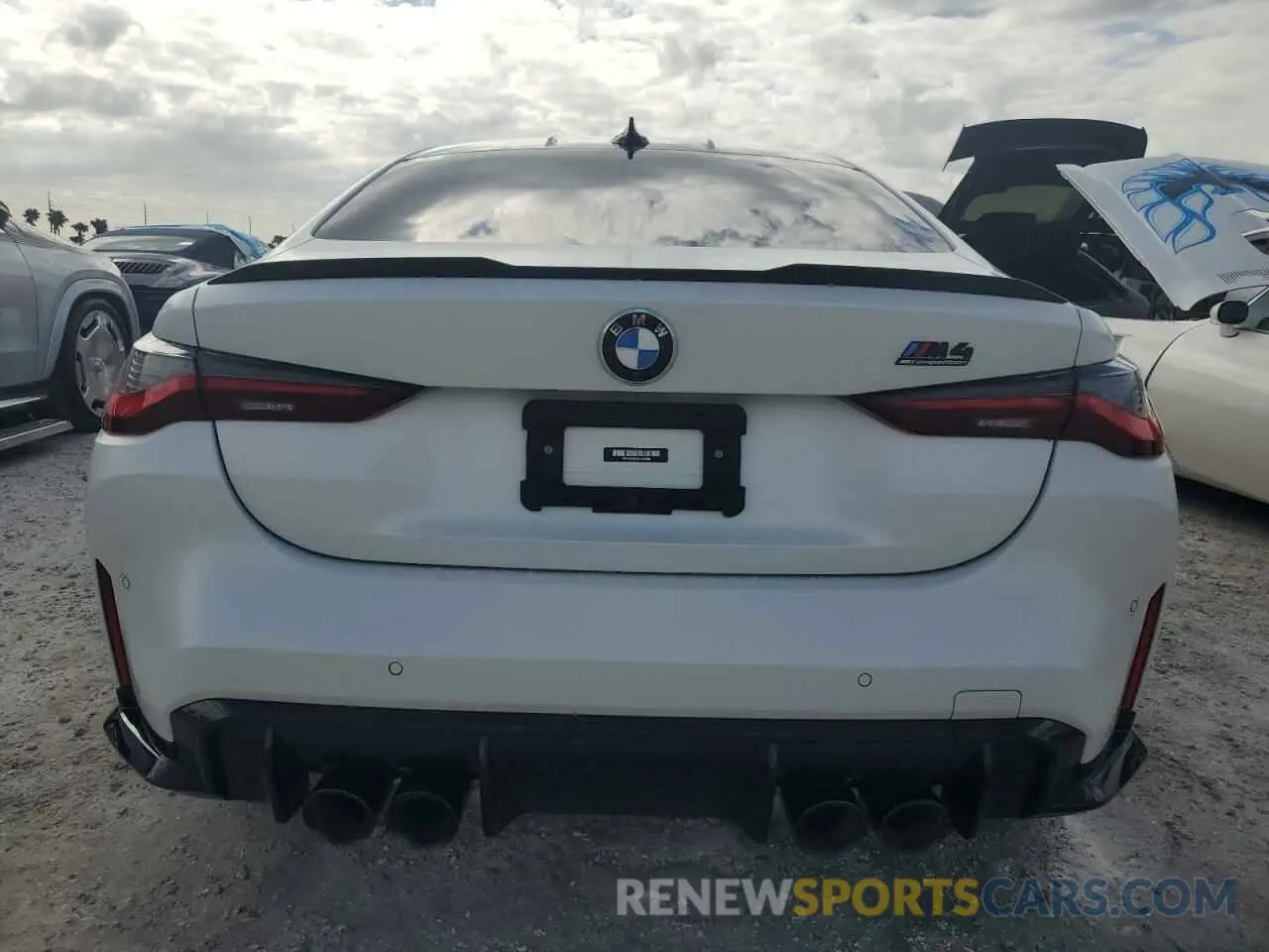 6 Фотография поврежденного автомобиля WBS43AZ02NCJ02450 BMW M4 2022