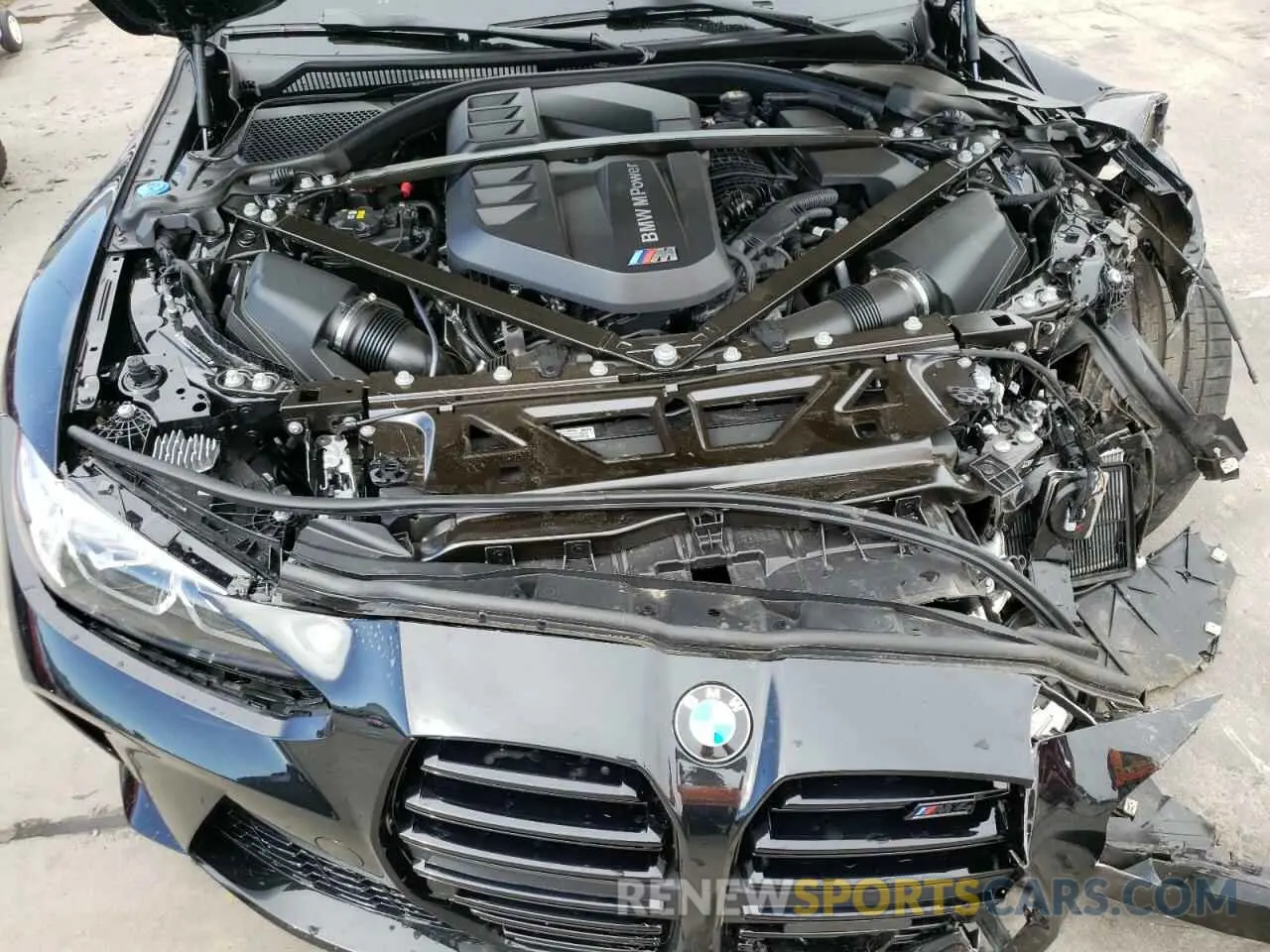 7 Фотография поврежденного автомобиля WBS43AZ02NCJ93932 BMW M4 2022