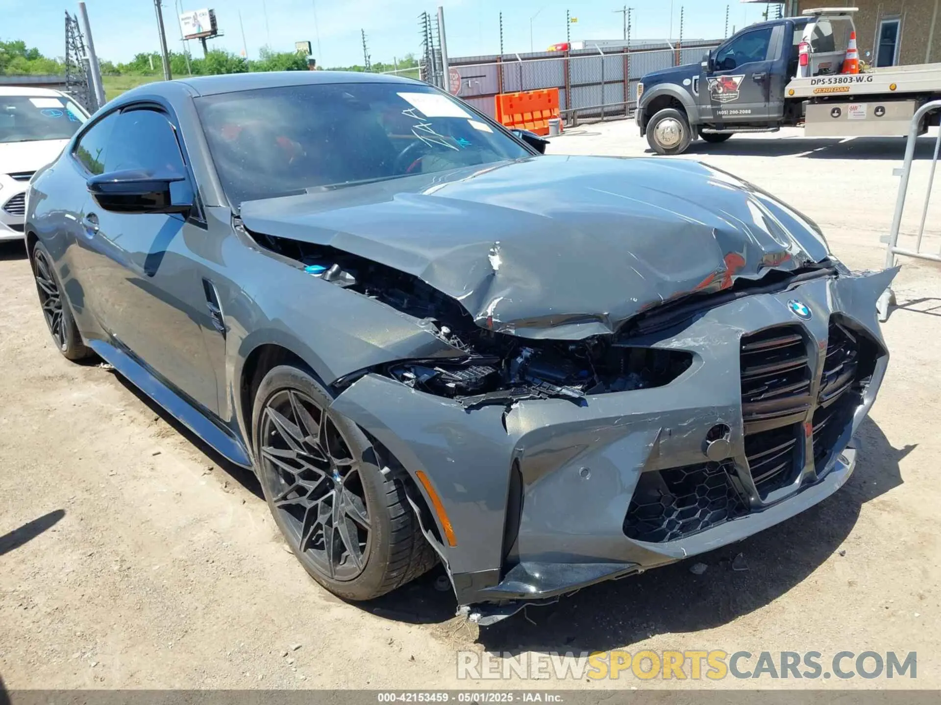 1 Photograph of a damaged car WBS43AZ0XNCK13103 BMW M4 2022