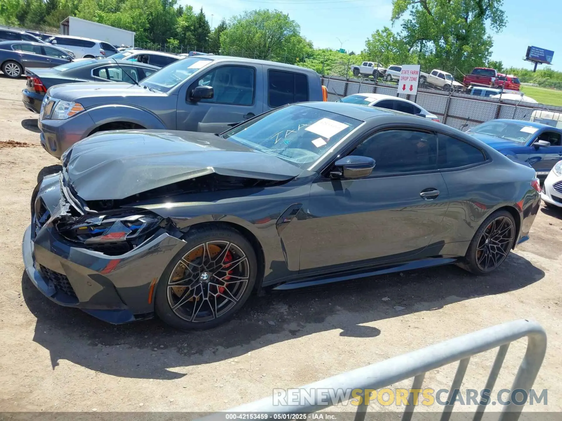 14 Photograph of a damaged car WBS43AZ0XNCK13103 BMW M4 2022
