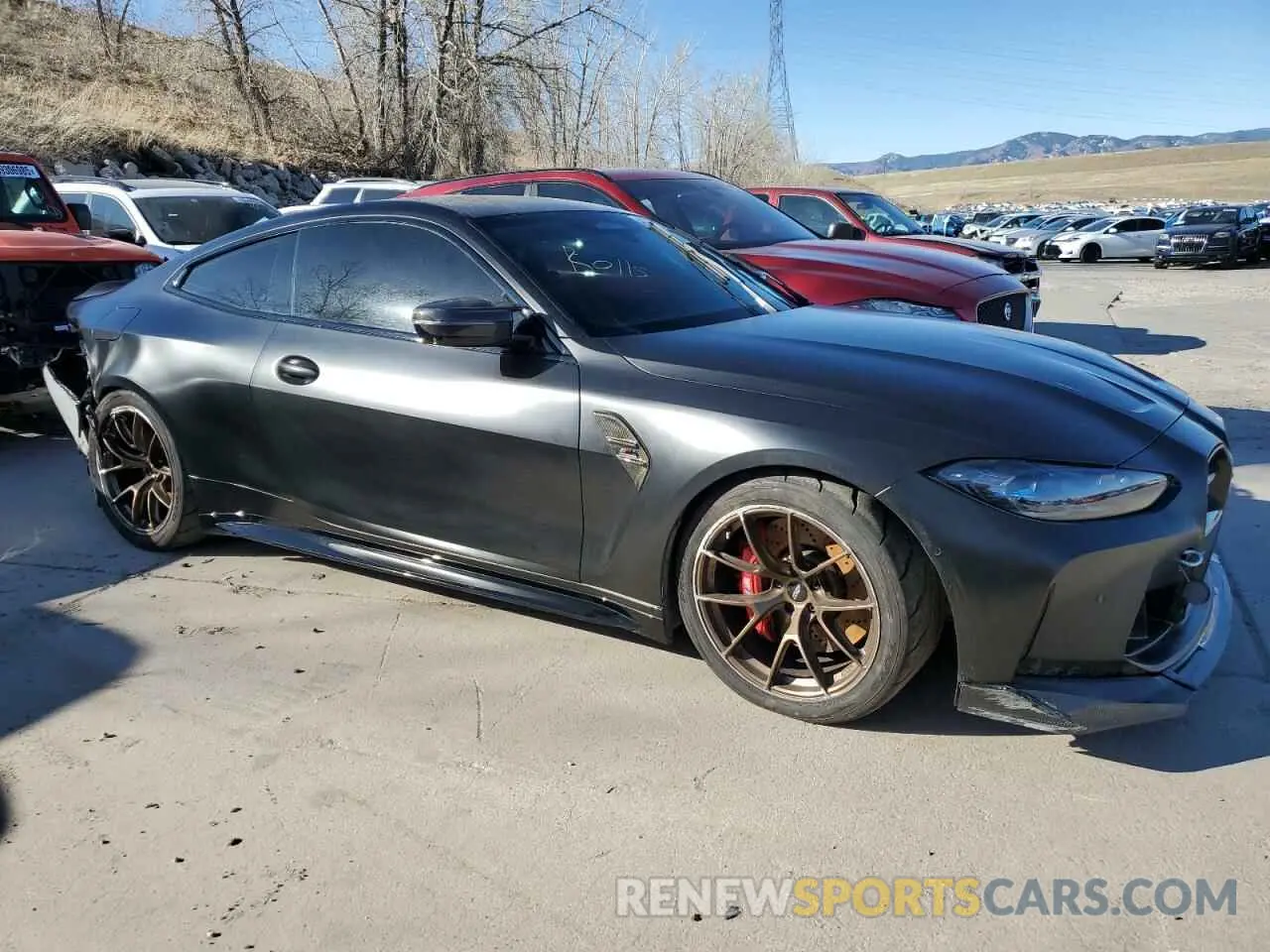 4 Photograph of a damaged car WBS43AZ0XNCK22593 BMW M4 2022