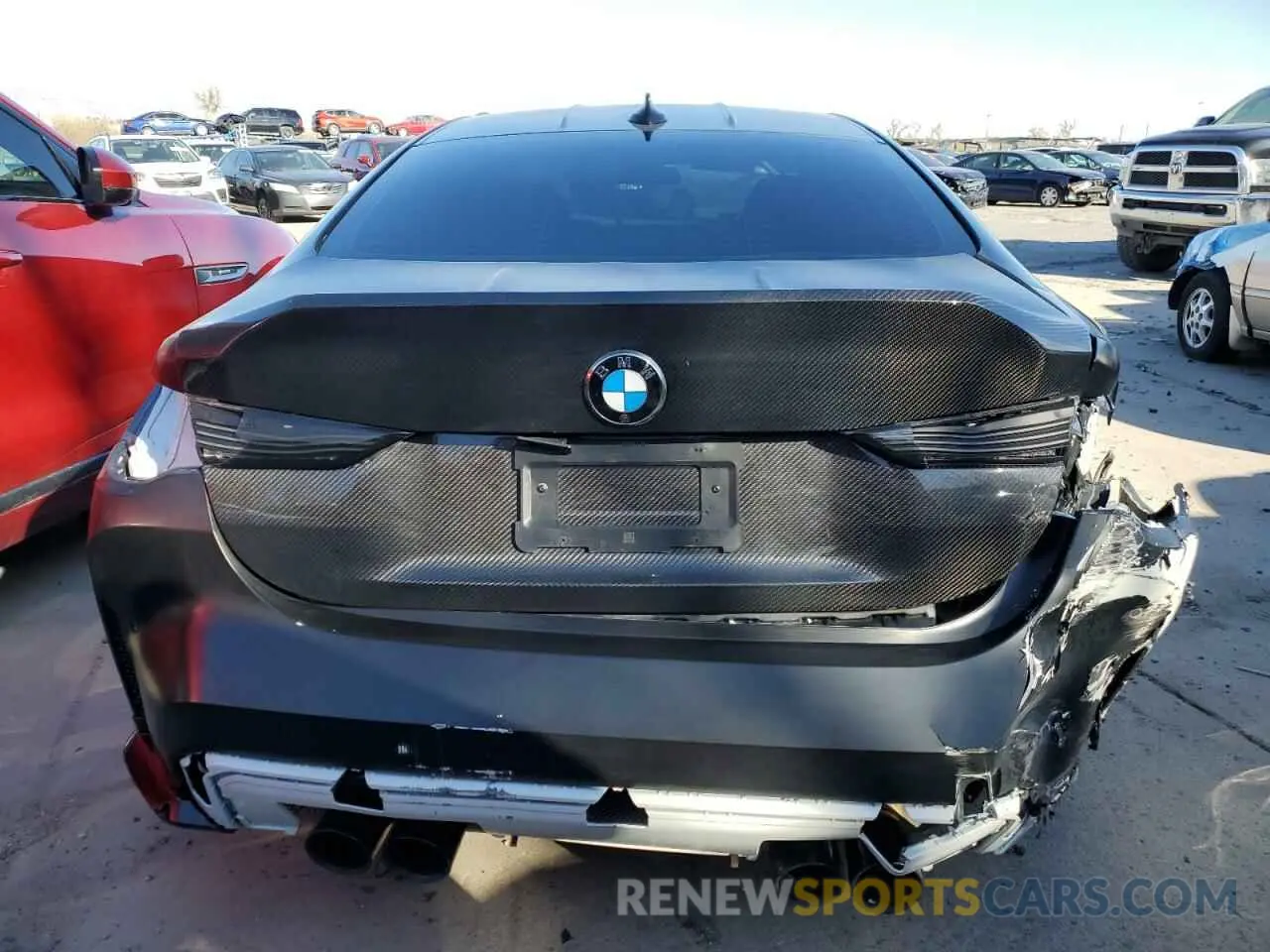 6 Photograph of a damaged car WBS43AZ0XNCK22593 BMW M4 2022
