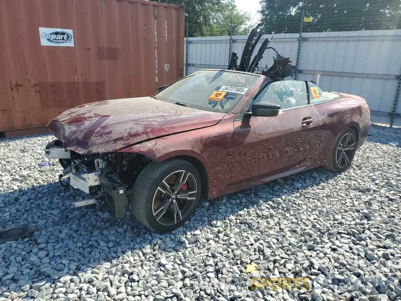 1 Фотография поврежденного автомобиля WBA63AT0XPCL34447 BMW M4 2023
