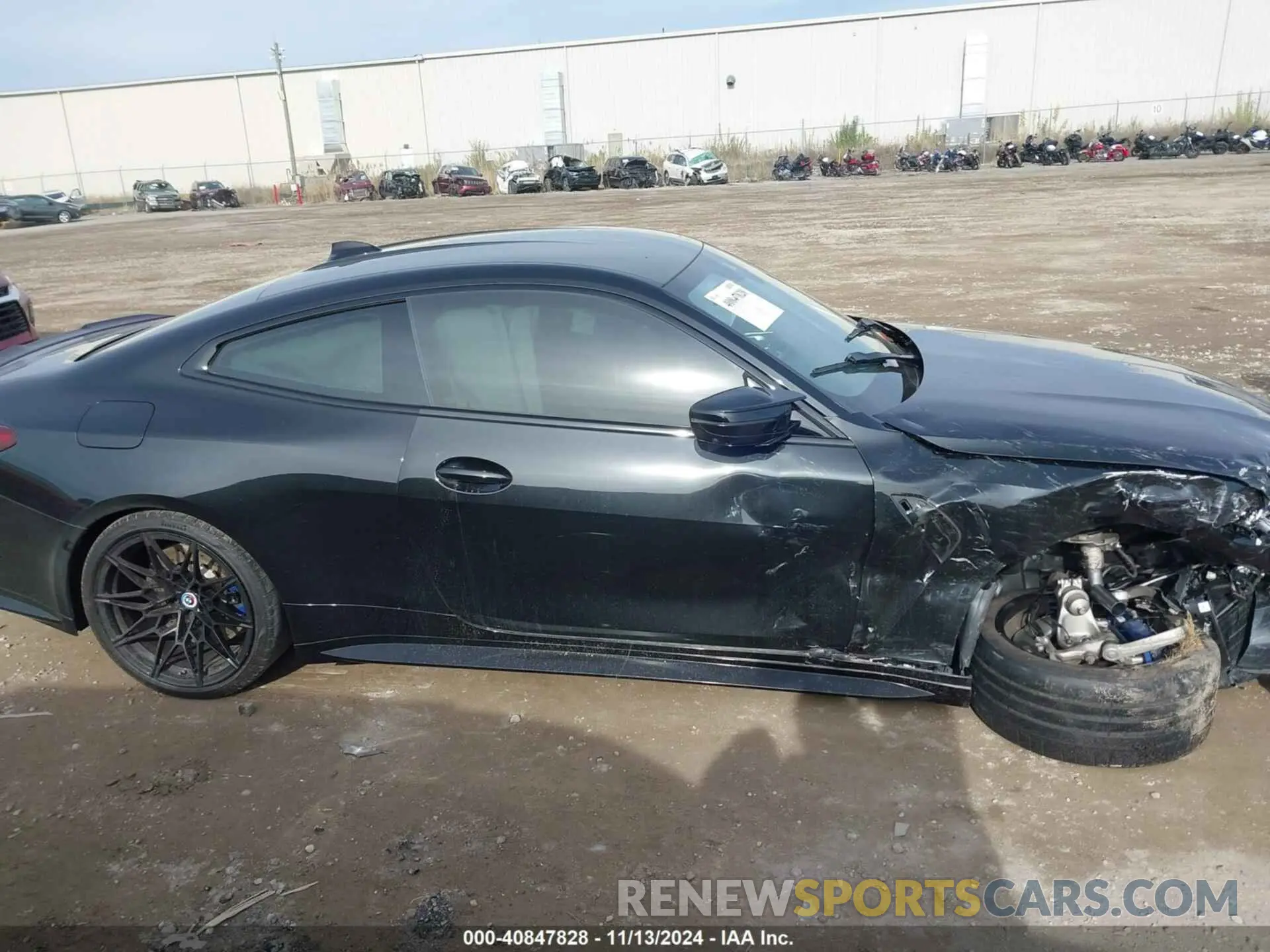 13 Photograph of a damaged car WBS33AZ00PCM38130 BMW M4 2023