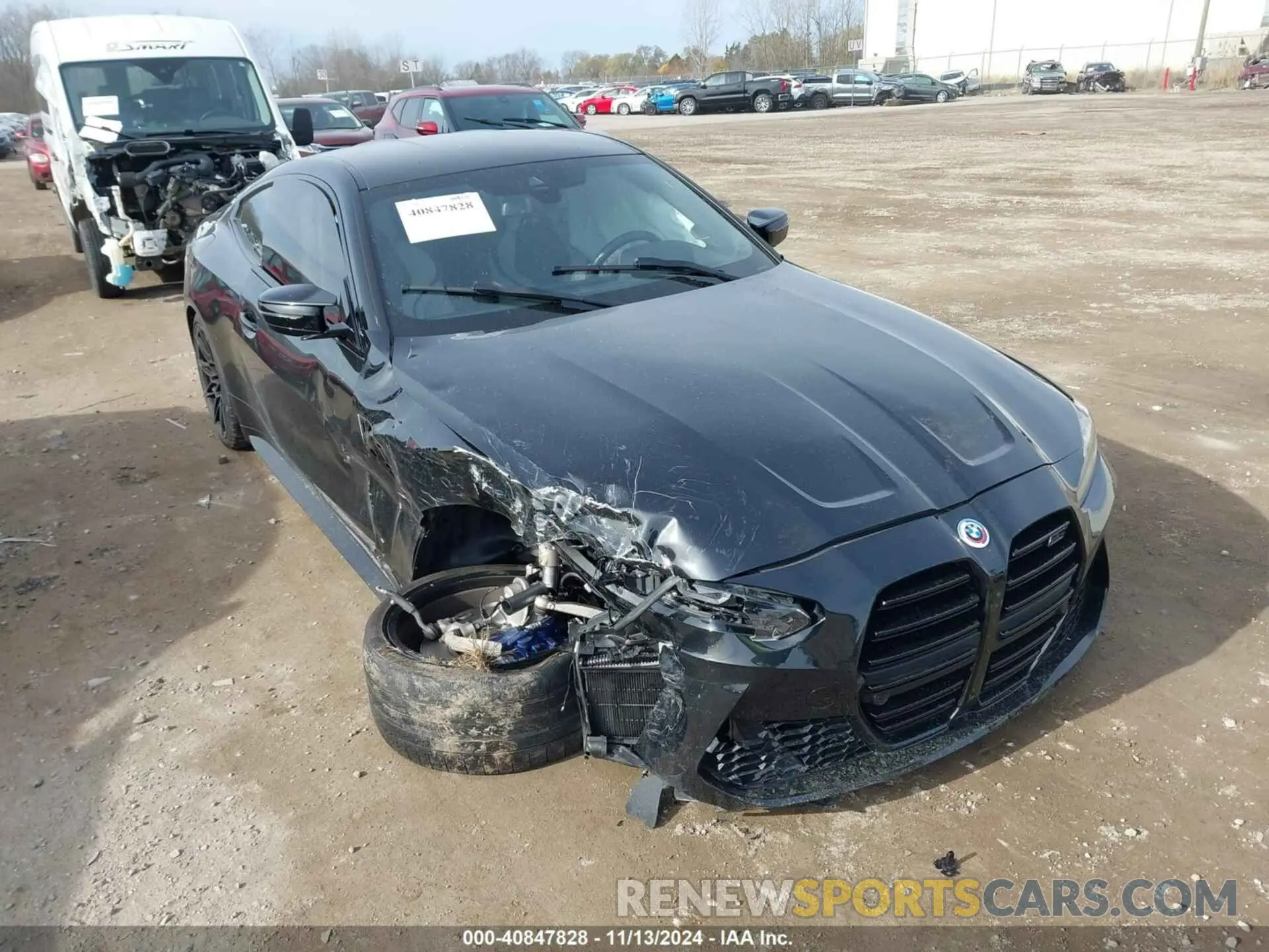 6 Photograph of a damaged car WBS33AZ00PCM38130 BMW M4 2023