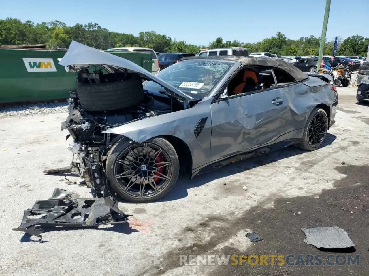 1 Фотография поврежденного автомобиля WBS33BA07PCM13310 BMW M4 2023