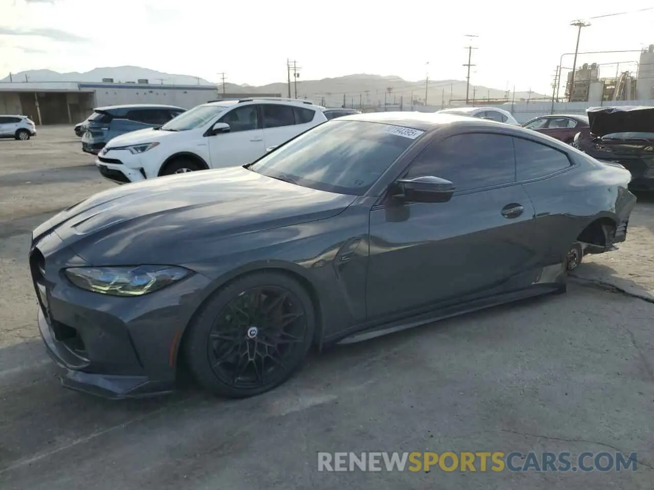 1 Фотография поврежденного автомобиля WBS43AZ02PCL21167 BMW M4 2023