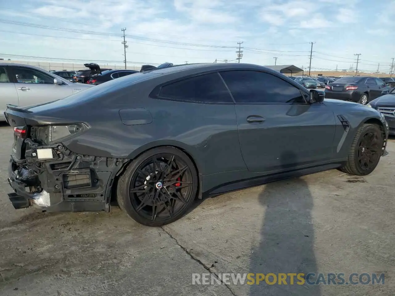 3 Фотография поврежденного автомобиля WBS43AZ02PCL21167 BMW M4 2023