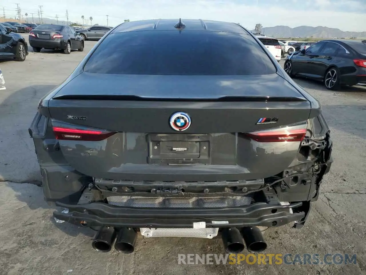 6 Фотография поврежденного автомобиля WBS43AZ02PCL21167 BMW M4 2023