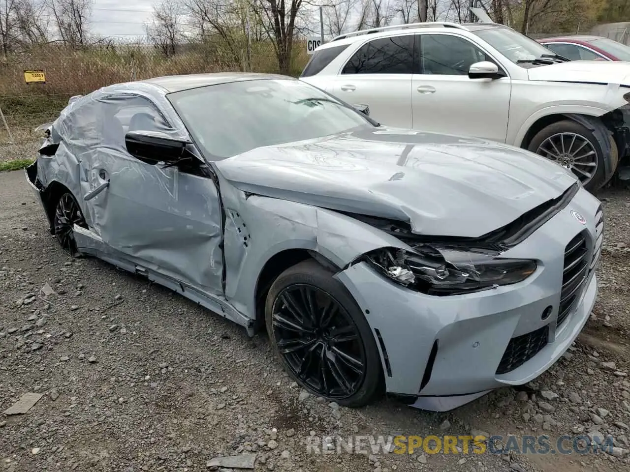 4 Photograph of a damaged car WBS43AZ04PCL27746 BMW M4 2023