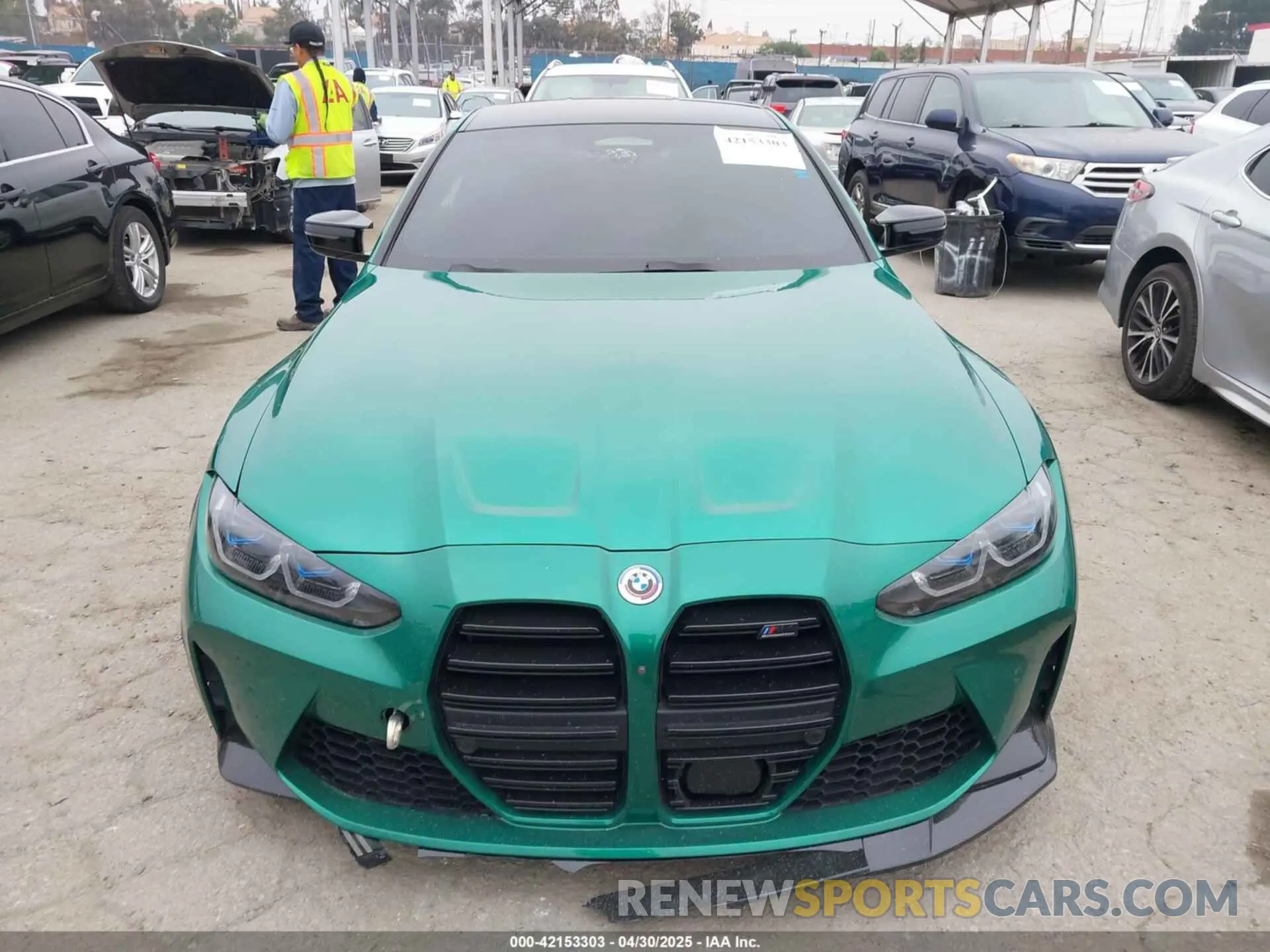 13 Фотография поврежденного автомобиля WBS43AZ05PCL26010 BMW M4 2023